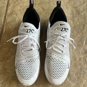 Nike Air 270 White Black Men's Sneakers